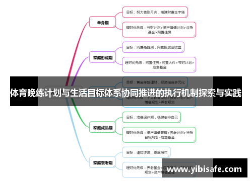 体育晚练计划与生活目标体系协同推进的执行机制探索与实践